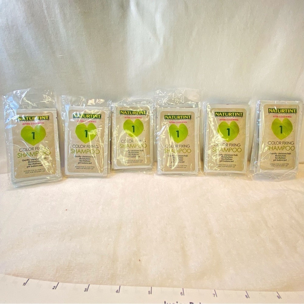 6 for$20♥️Naturtint 6 packs of 1,2,3 shampoo, conditioner &leave in mask…